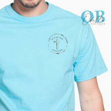 Load image into Gallery viewer, "HE IS NOT HERE, HE HAS RISEN" MEN T-SHIRT