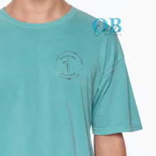 Load image into Gallery viewer, "HE IS NOT HERE, HE HAS RISEN" MEN T-SHIRT