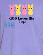 Load image into Gallery viewer, "GOD LOVES HIS PEEPS" T-SHIRT