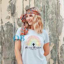 Load image into Gallery viewer, &quot;HE IS RISEN RAINBOW&quot; T-SHIRT
