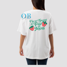 Load image into Gallery viewer, TIS SO SWEET TO TRUST IN JESUS T-SHIRT &quot;BACK&quot;
