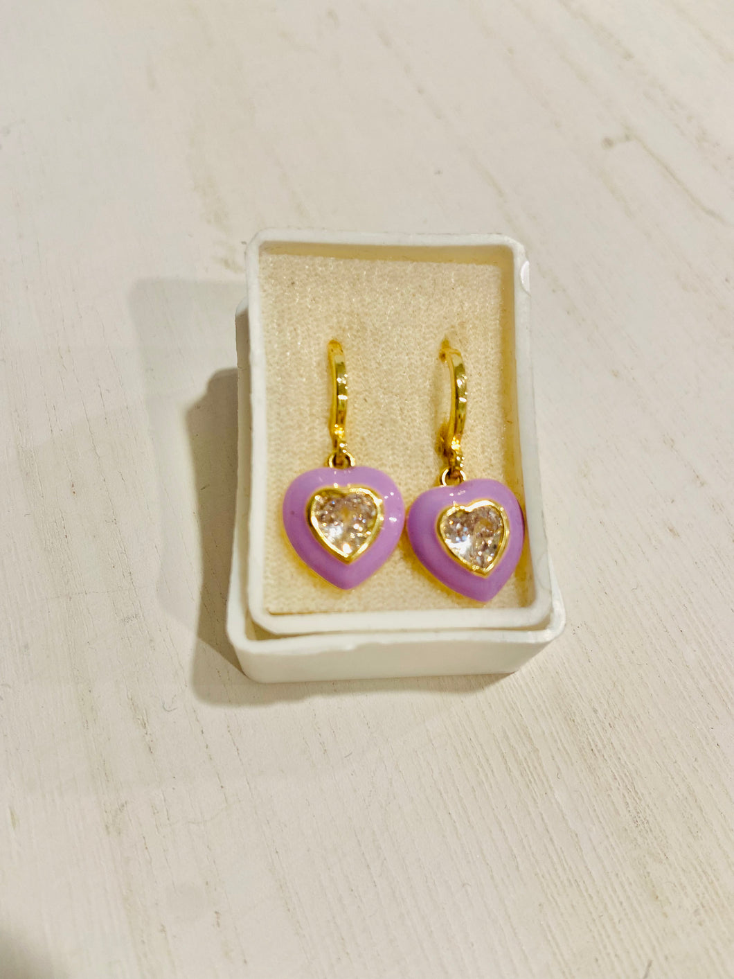 Spring love earrings